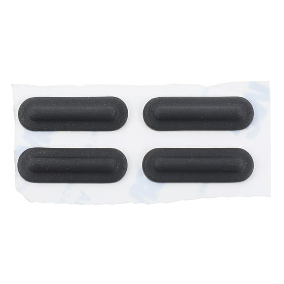 Pawsdot Non Slip Rubber Feet Pads Black for Laptop and Computer Protection 4Pcs