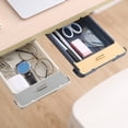 thumbnail image 3 of kiskick Under Table Drawer Organizer: Hidden Expandable ABS Drawer with Self-adhesive Feature for Office Use, 3 of 8