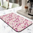 thumbnail image 2 of 2 Pack Washable Rubber Leaves Multicolored Flower Dish Drying Mats for Kitchen Counter Home Large Coffee Bar Pad Accessories and Decor for Utensils Stemware (2pcs 18''x24''+19.5''x12''), 2 of 6