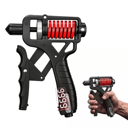 Ergonomic Adjustable H-Shaped Grip Hand Trainer, 2026 Upgraded Grip strength trainer Adjustable resistance 11-363 pounds (5-165 Kilograms), Strengthen the Wrist, Forearm and Fingers