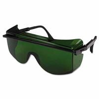 Astrospec OTG 3001 Eyewear, IR 3.0 Polycarb Anti-Scratch Hard Coat Lenses, Black, Sold As 1 Each