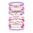 thumbnail image 1 of 11 Pulseras Amistad Con Cuentas Letras Coloridas para Fanáticos JShteea Estilo B, 1 of 9