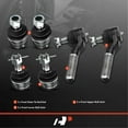 thumbnail image 2 of A-Premium 6Pcs Front Suspension Kit Outer Tie Rod End Ball Joint Compatible with Ford F-250 1985-1994 4WD, 2 of 9