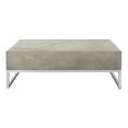 thumbnail image 5 of Safavieh Eartha Outdoor Concrete Square Coffee Table - Dark Grey, 5 of 10