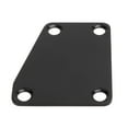 thumbnail image 3 of Electric Guitar Neckplate, Standard Design Easy Installation Bass Neck Plate Metal  For Replacement Black, 3 of 8