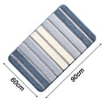 thumbnail image 2 of Alfombrillas de baño, alfombrillas antideslizantes para el suelo del baño y la bañera, alfombrillas de baño superabsorbentes, alfombrillas peludas de felpa, alfombrillas lavables para el baño, 2 of 5