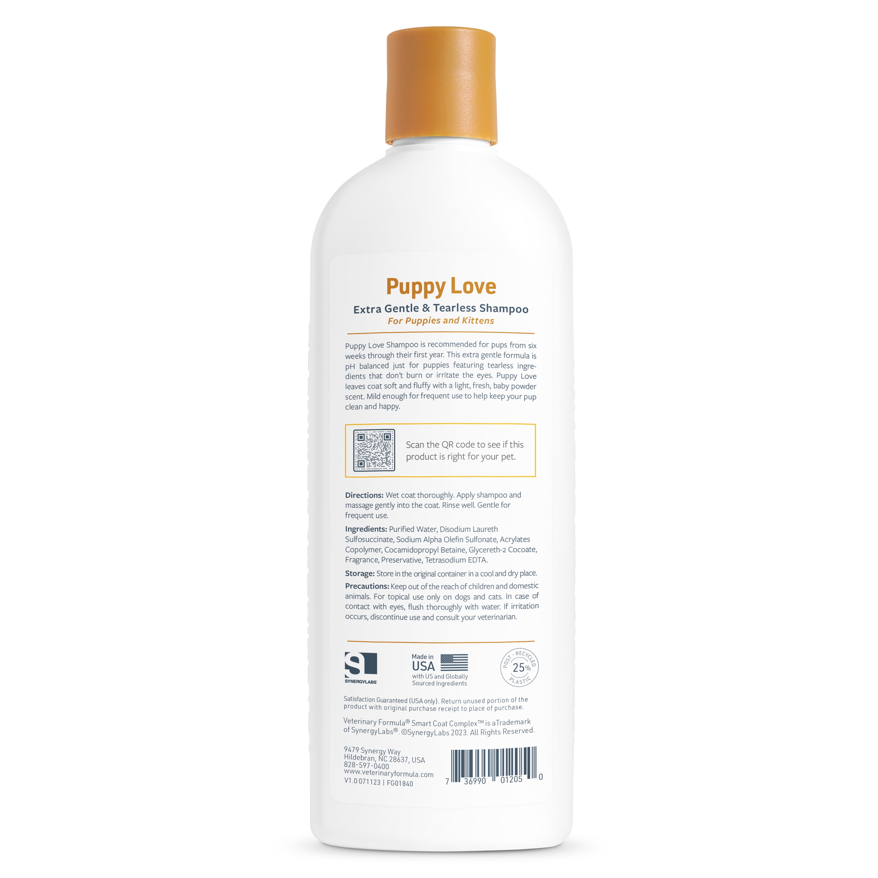 Veterinary Formula Puppy Love Tearless Shampoo, 17 fl oz