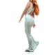 thumbnail image 4 of SAYOO Vestido sin mangas de verano para mujer, color sólido, sin mangas, recortado en la espalda, vestido largo informal de una pieza para damas, cian SAYOO  moda, 4 of 10