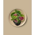 thumbnail image 6 of JoyJolt Mesa 6pc Stoneware 8" Salad plate set - Beige, 6 of 8