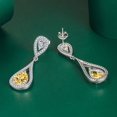 thumbnail image 5 of Vireellx Diamond Earrings for Women Water Drop Temperament Earrings Jewelry for Her Birthday Christmas Gifts, 5 of 14