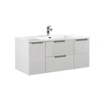 thumbnail image 3 of Themis 48 Inch White Wall Mount Vanity With A Integrated Sink, 3 of 5