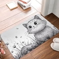thumbnail image 4 of Disketp Cute Cat Meadow Sketch Mat for Front Door Outside - Doormat Outdoor Entrance - Welcome Mats Outdoor,Outside Entry and Outdoor Entrance 16''x24'', 4 of 7