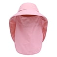 thumbnail image 2 of Protección solar UV al aire libre impermeable transpirable cara cuello solapa cubierta plegable sombrero para el sol para hombres y mujeres, 2 of 7