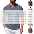 thumbnail image 5 of FRSASU Men's Ribbed Polo Shirts Short Sleeve V-Neck Slim Fit Polo Shirt Casual Summer Collared Golf Shirt Dark Gray, 5 of 5