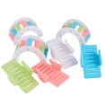 thumbnail image 1 of Wooden Springboard Seesaw Small Toy Mixed Color 15x7.8x5.5mm 7sets/bag, 1 of 8
