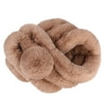 thumbnail image 3 of Migroa Women's Faux Fur Scarf, Winter Plush Fashion Wrap for Evening Out, Christmas Party, Holiday Gift Idea Khaki Universal Fit, 3 of 3