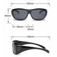 thumbnail image 4 of UV400 Anti-UV Sandproof Riding Glasses Men Outdoor Sport Night Vision Goggles Eyewear, 4 of 11