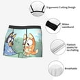 thumbnail image 5 of Saiise Bluey Men's Underwear Boxer Briefs Cotton Trunks Short Leg Underwear (S-XXL), 5 of 7