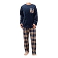 thumbnail image 1 of Pijama Hombre Invierno Comoda Afelpada Papá Elegante Regalo, 1 of 3