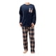 thumbnail image 1 of Pijama Hombre Invierno Comoda Afelpada Papá Elegante Regalo, 1 of 3