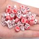 thumbnail image 4 of 20/50/100 cuentas espaciadoras de arcilla polimérica con forma de calavera para Halloween, para hacer joyas, decoración, pulseras, collares, accesorios de bricolaje, 4 of 5