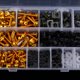 thumbnail image 3 of Conjunto de 223 Tornillos Yotijar con Estuche de Almacenamiento Sujetadores Clips Tornillos Piezas de repuesto de Reparación Motocicletas Oro Pernos de carenado de parabrisas, 3 of 10