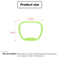 thumbnail image 3 of CheroCar Steering Wheel Trim, for Dodge Challenger Charger 2015+,for Dodge Durango 2014+, ABS Light Green 1pc, 3 of 7