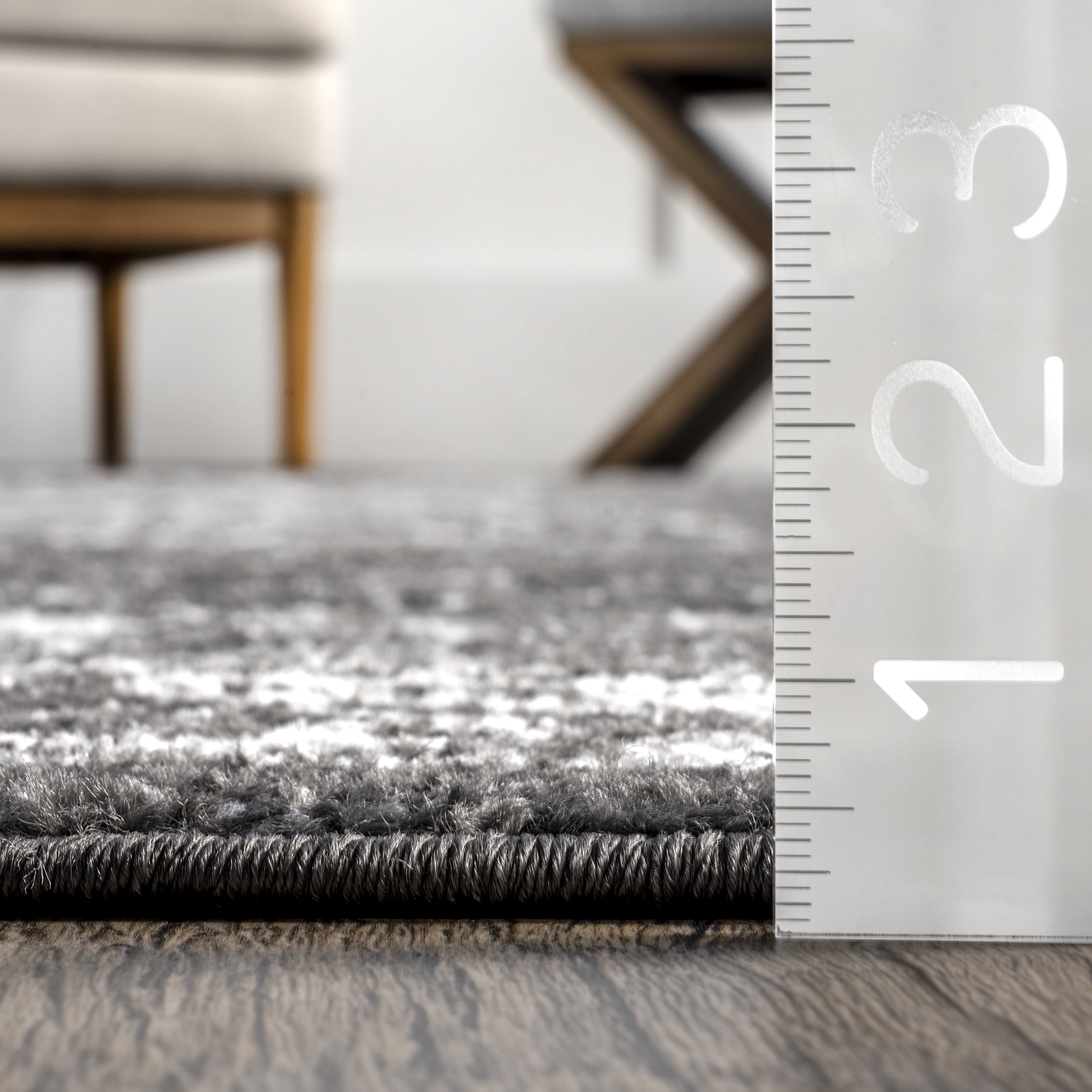 nuLOOM Arlena Vintage Traditional Area Rug, 10' x 14', Charcoal