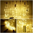 thumbnail image 2 of Mistaha Wine Bottle Lights with Cork, 2 Pack 40 LED Battery Operated LED Fairy Mini, 2 of 7