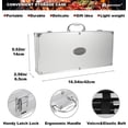 thumbnail image 4 of Juego de herramientas para barbacoa ROMANTICIST, 20 piezas, resistentes, en estuche, 4 of 6