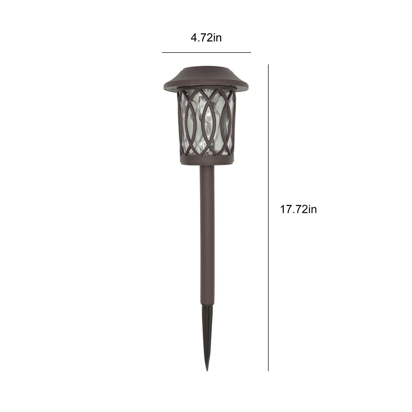 Specollect Clearance 5Pcs Solar Lights Outdoor,Waterproof Solar Powered Garden Yard Spot Solar Lights for Outside Landscape