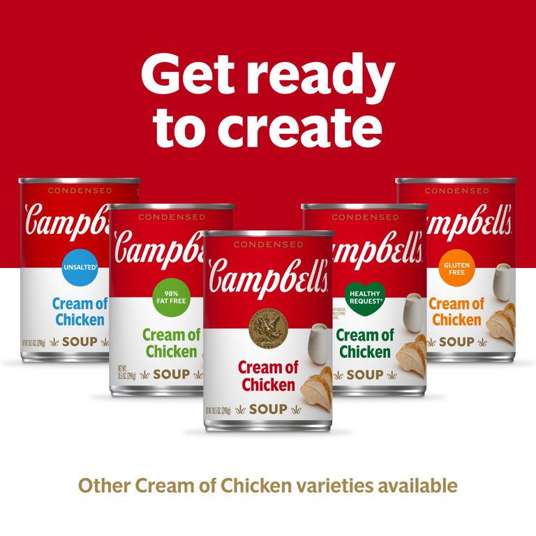 Campbell's cream outlet soups