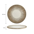 thumbnail image 2 of Flat Tray High-grade Luxury Steak Dinner Plate Household Creative Tableware High Temperature Ceramic Dessert Salad Plate, 2 of 7