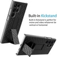 thumbnail image 2 of Tekcoo Galaxy S24 / S24 Plus /24 Ultra Shock Absorbing Case, Black, 2 of 5