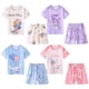thumbnail image 2 of Conjunto de pijama fino Kawaii Sanrios Hello kittys Kuromi Cinnamoroll para niños, pantalones cortos de manga corta, ropa de casa, Verano, 2 of 4