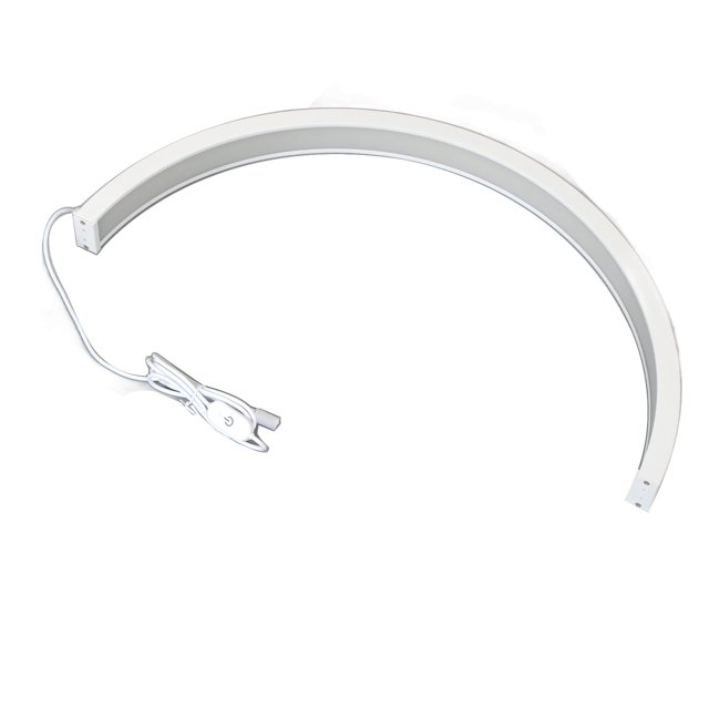 Luz de LED para Pestañas ANGGREK 22 Pulgadas 48 W 3360 Lm 2700 K-6500 K Lámpara de Escritorio LED de Brillo Ajustable