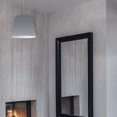 thumbnail image 2 of Dainolite 1LT Oversized Drum Pendant Small Gry Shade, 2 of 5