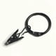thumbnail image 2 of Hanging Multi-Purpose Hanging Rod Iron Ring Clothes Organizer with Hooks Kitchen Bathroom Towel Rack, 2 of 5