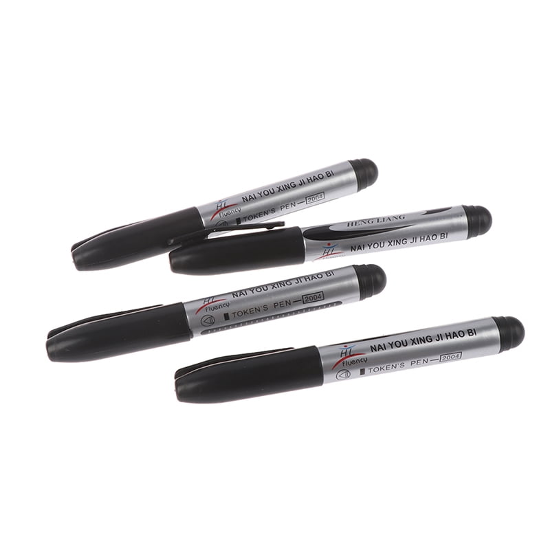 4x Garden marker Pen Waterproof Black Ink Token Pen Garden Plant Labeling Ga UM 