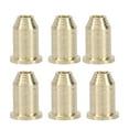 thumbnail image 1 of Casquillos de Hierro Sincero 6 Piezas para Cuerdas de Guitarra Eléctrica Dorado, 1 of 9