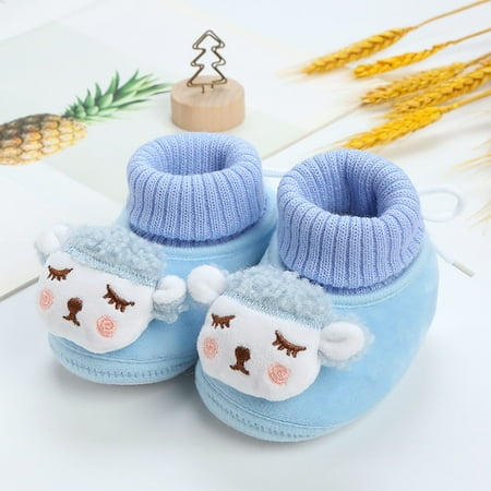 

Cathalem Baby Toddler Winter Children Toddler Shoes Boys And Girls Floor Shoes Elastic Band Comfortable Warm Baby Boy Slippers B 6 Months