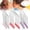 White, variant on 24 Pcs Hot Roller Clips - Hot Curler Clips Replacement Kit, All Sized Rollers Curlers ¾" 1" 1¼", Stainless Steel Hair Clips, Salon Hair Styling Accessories, Christmas Gift for Hair Stylists