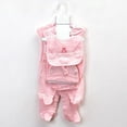thumbnail image 2 of Taybagh Baby Girl Outfits Summer 6 Piece Newborn Girl Clothes Baby Cotton Set Going Home Outfit Clothes Pink 0-9 Months, 2 of 6