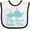 White and Black, variant on Inktastic My Aunt Loves Me Whale Boys or Girls Baby Bib