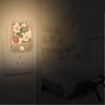 thumbnail image 2 of Yayeee LED Night Lights with Motion Detectors Auto Dusk to Dawn Light Sensors, 2 Pack, Beige Strawberry, 2 of 7