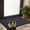 Blue, variant on Oversized Black Non-Slip Door Mat - 48" x 32", Heavy-Duty Rubber, Ideal for Back Entrances