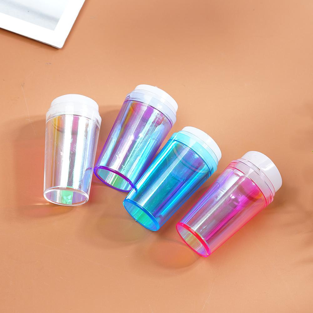 Colorful Silicone Head Nail Stamp DIY To Print Patterns And Create Nail Art Printing Gel Polish Tools H4H4