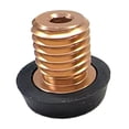 thumbnail image 2 of Tapón inferior para taco de billar,Tapón inferior para taco de billar Cubierta inferior para taco de billar,Parachoques de goma inferior para taco de billar tipo tornillo,Práctico bloque de, 2 of 8