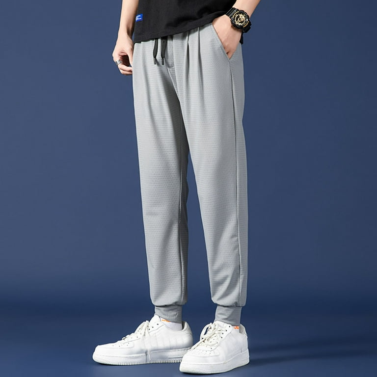 YUHAOTIN Joggers for Men Sweatpants Tall Men's Pants with Deep