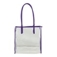 thumbnail image 7 of Eastsport Clear All-Purpose Security Tote, Purple, 7 of 7